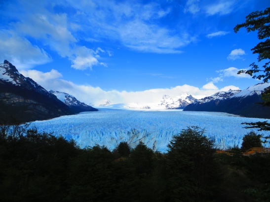 Perito Moreno Glacier - First view from the viewing deck