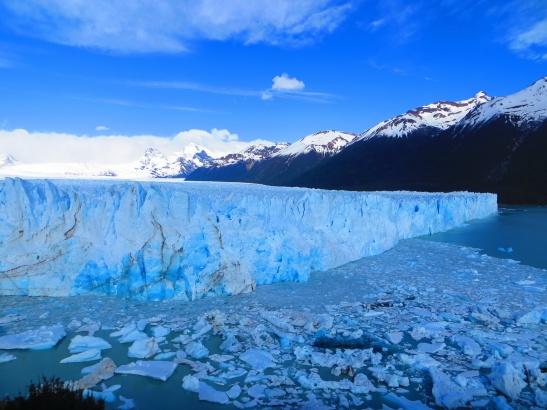 Perito Moreno Glacier - View of the Northern side of the glacier from the viewing deck