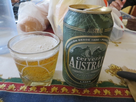 Austral beer - Chiles southern most brewed beer