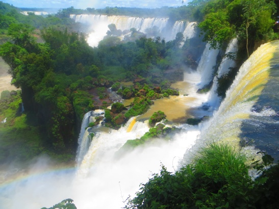 Iguazu Falls from the upper trail