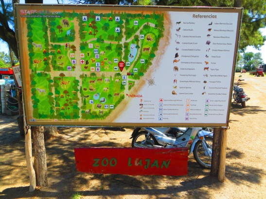Lujan Zoo Map